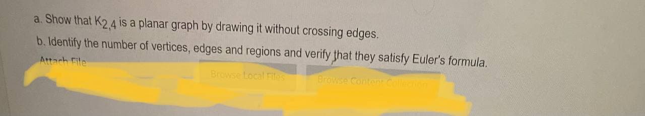 QUESTION 3 A connected planar graph has 17