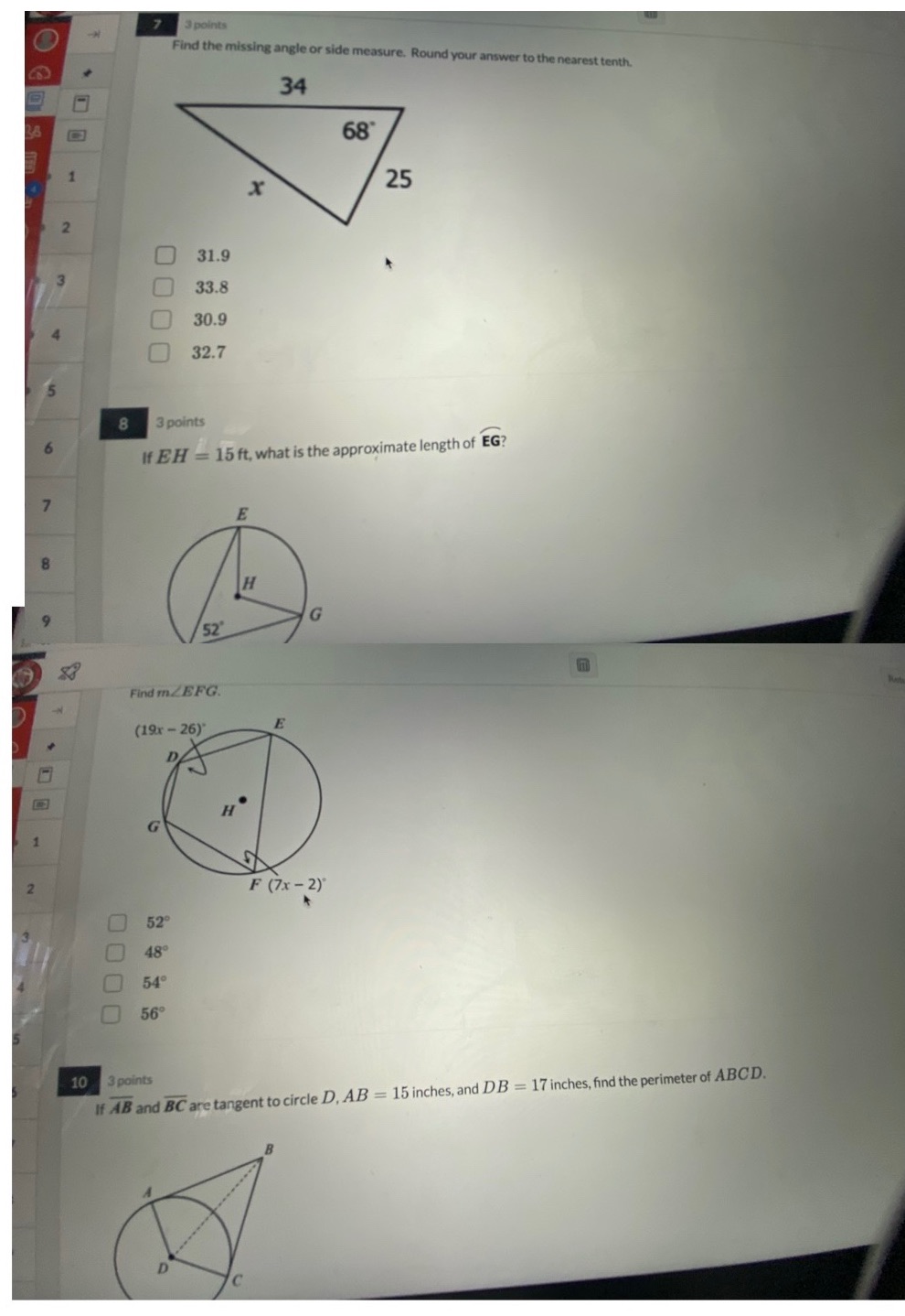 Please answer all 4 questions if any questions