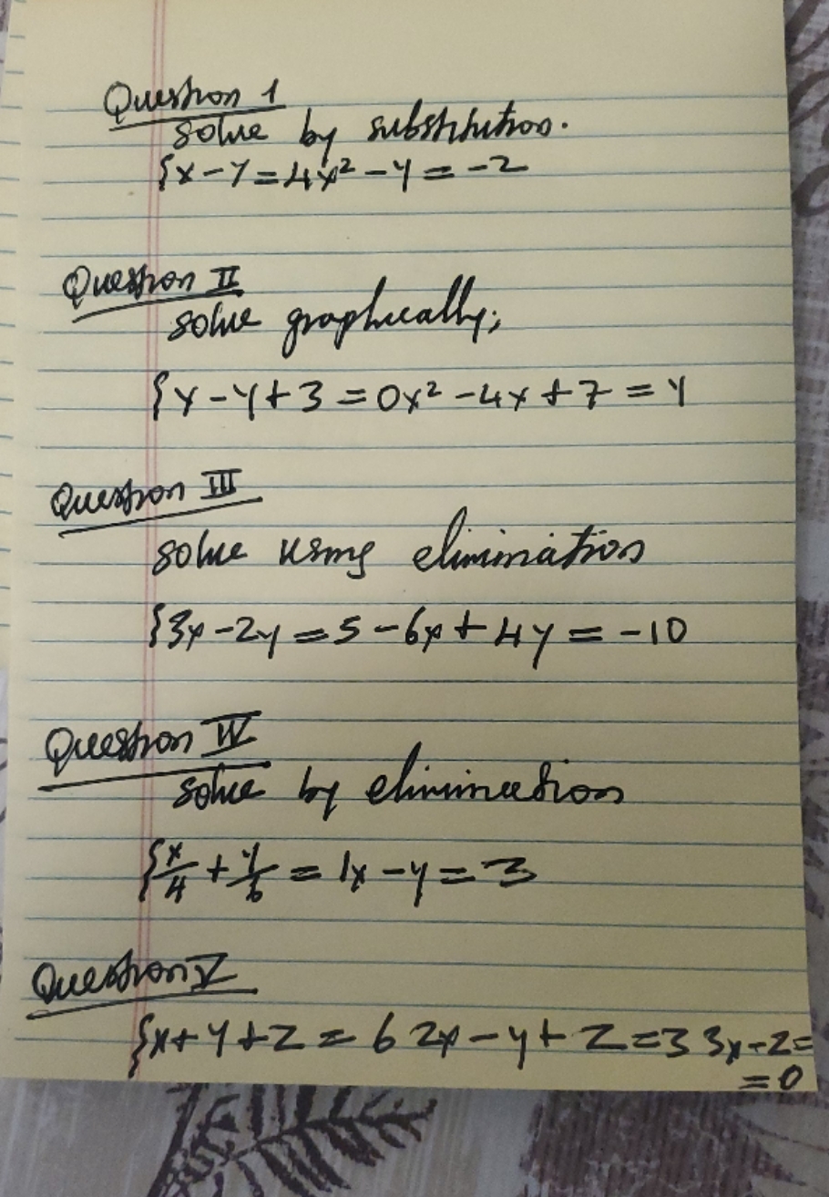 please I need help on these Question 1 some by