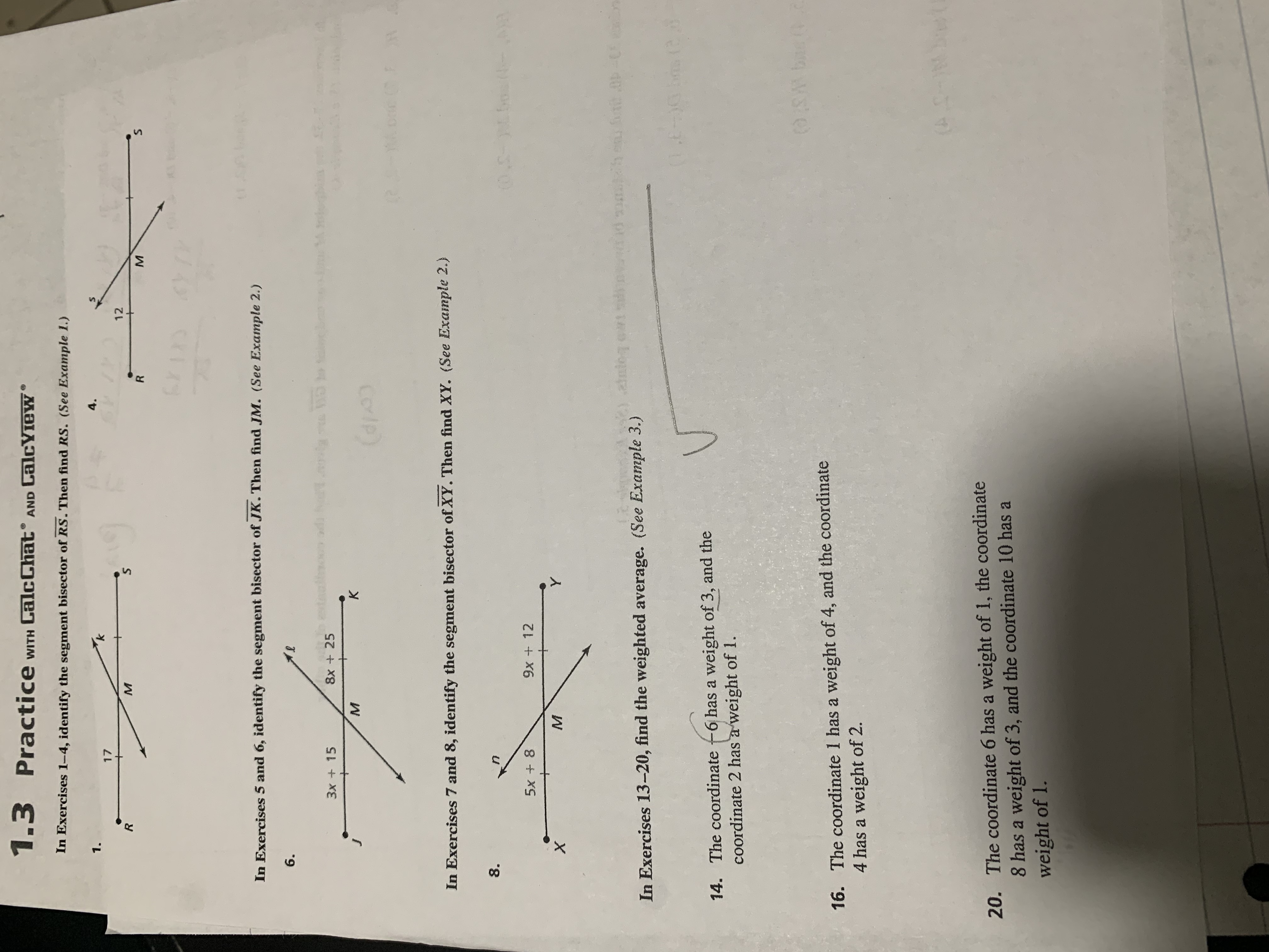 1.3 Practice WITH CalcChat AND CalcView In