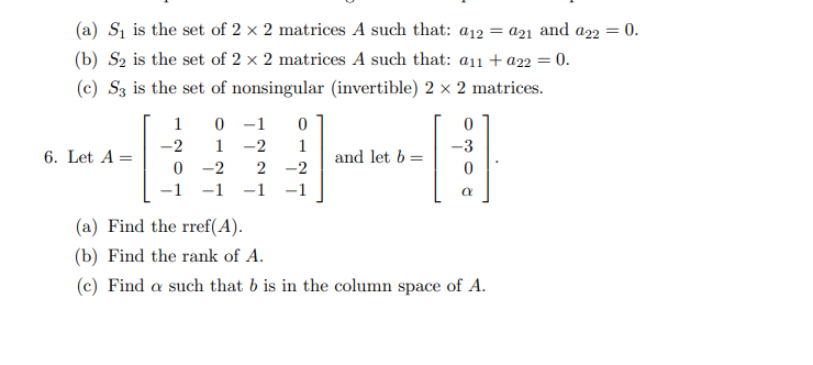 solve the following please (a) S, is the set of 2