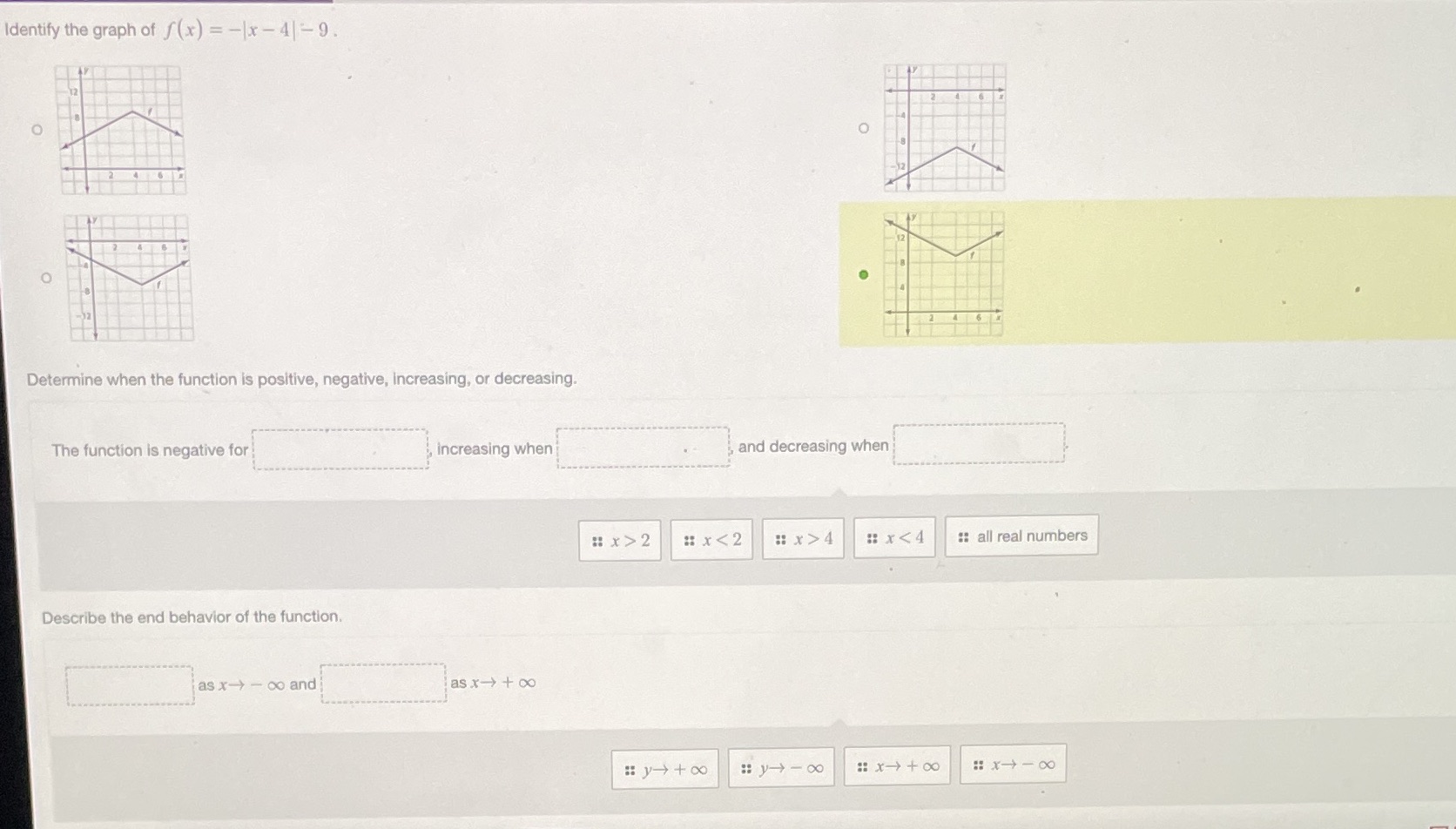 need help, ( didnt mean to click on answer choice