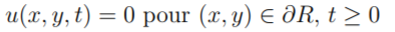 We consider a rectangular membrane \f\fur, y, t)
