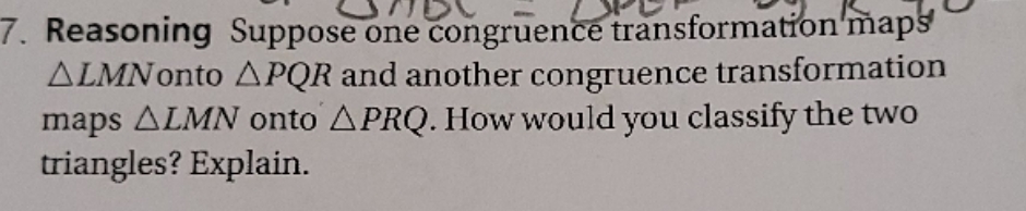 Need help asap 7. Reasoning Suppose one