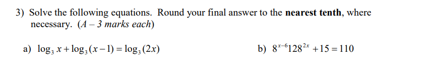 Please help to do the following questions. Please