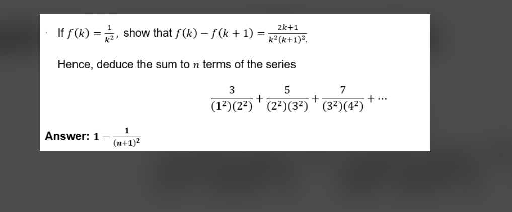 Please show the whole and detailed solution and