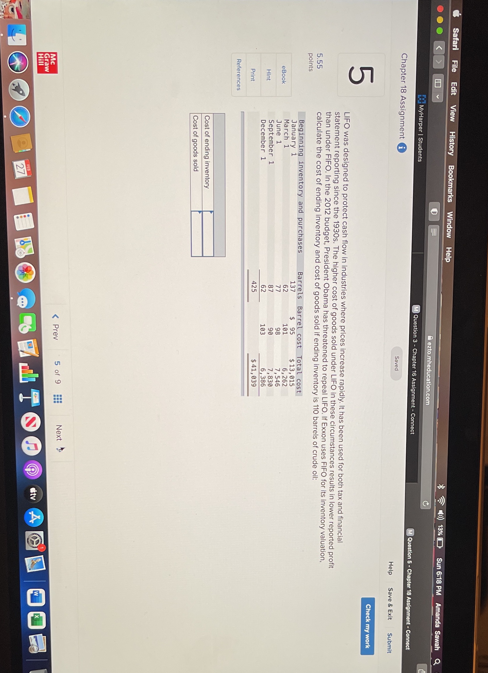 Safari File Edit View History Bookmarks Window