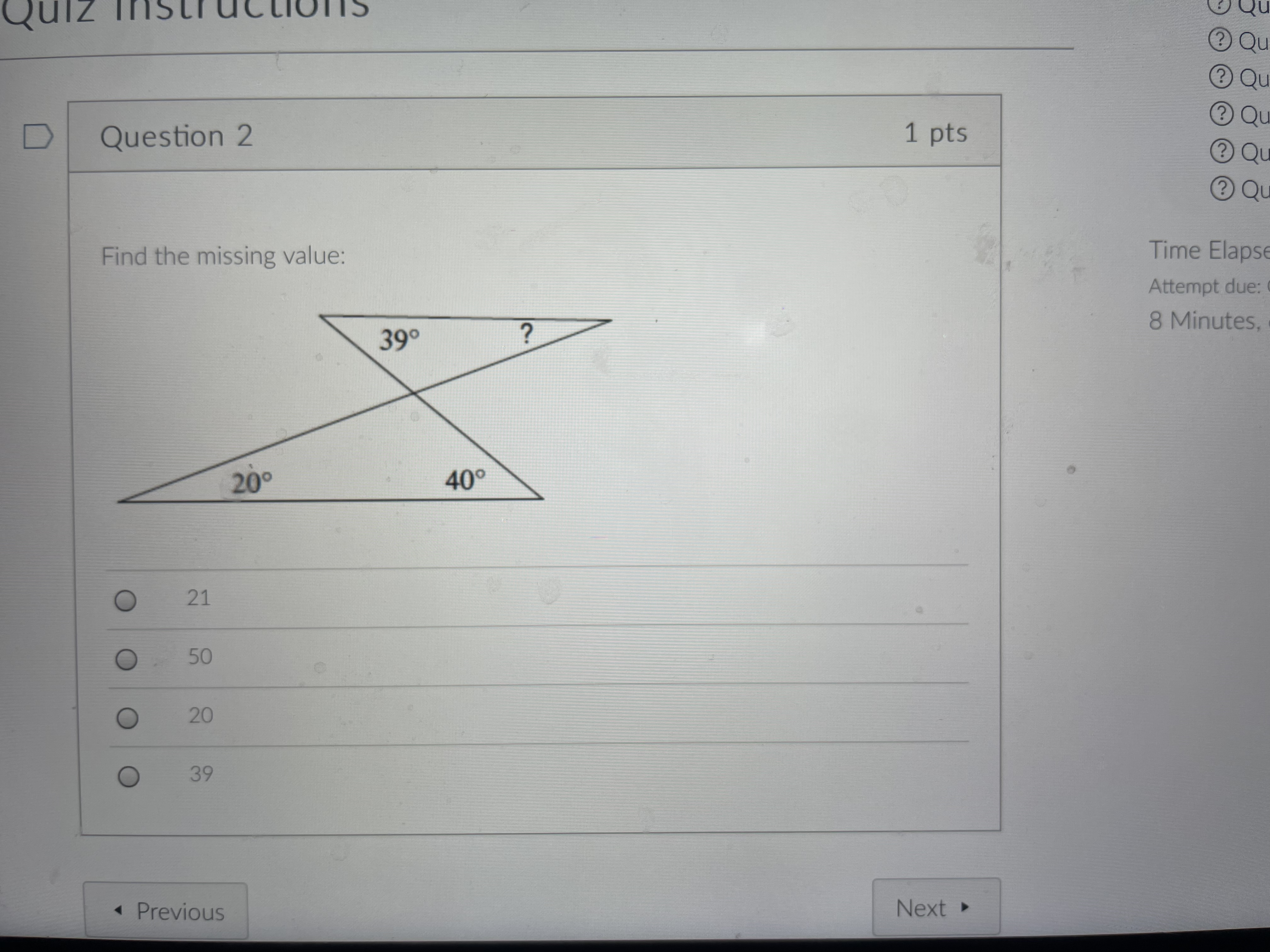 Quiz Instructions Qu ? Qu ? Qu ? Qu D Question 2
