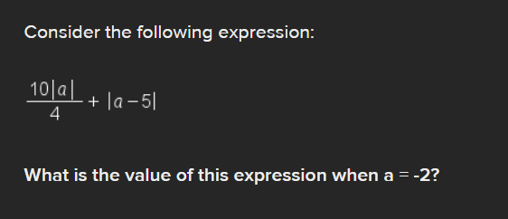 Evaluate the following expression: 4+(8x\\9)