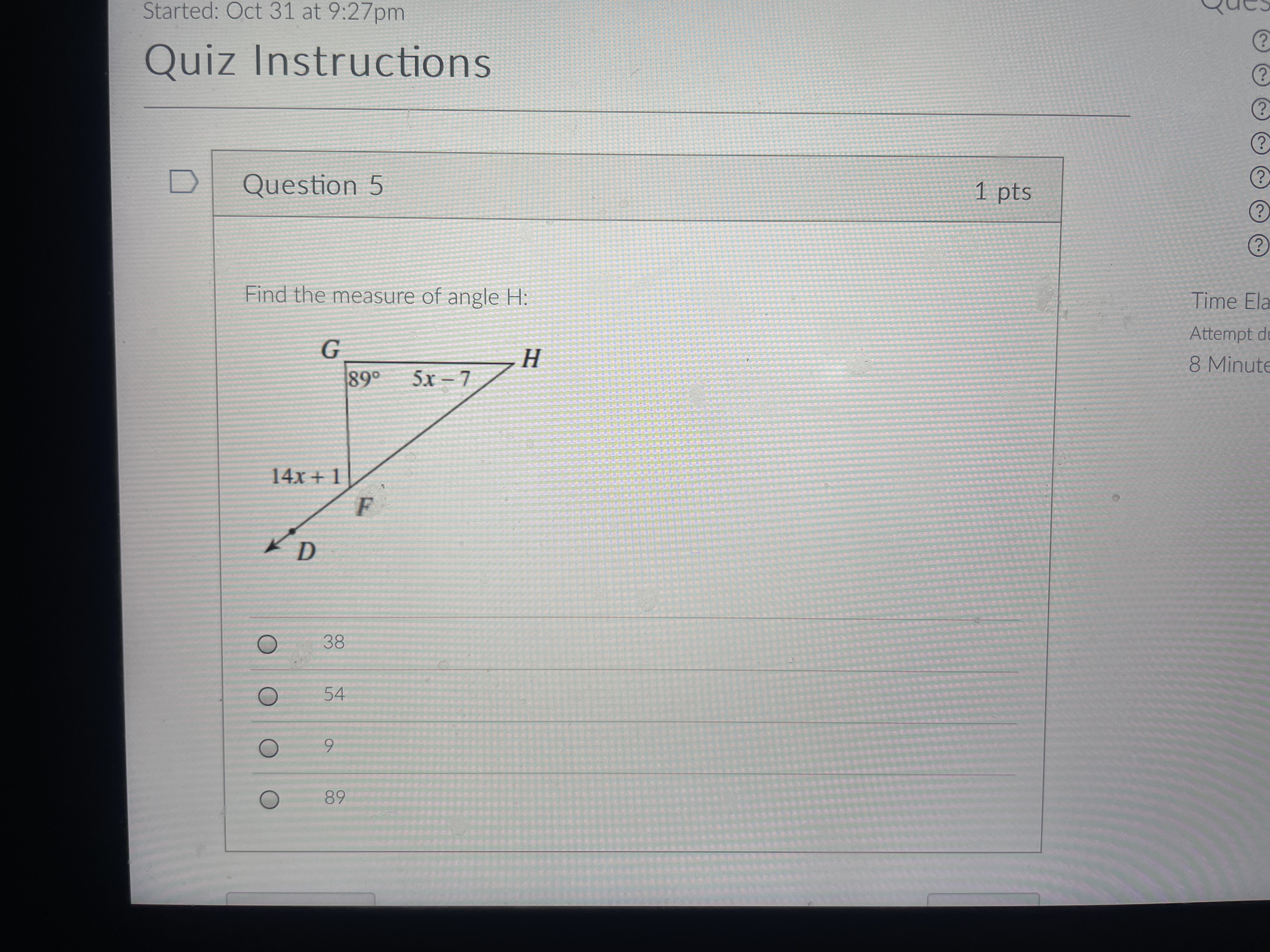 Quiz Instructions Qu ? Qu ? Qu ? Qu D Question 2