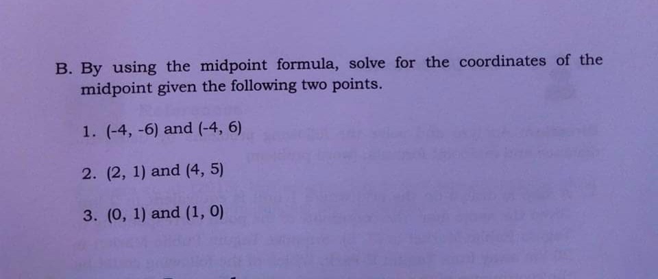 Let Us Practice More Activity 3: Try It Out A.