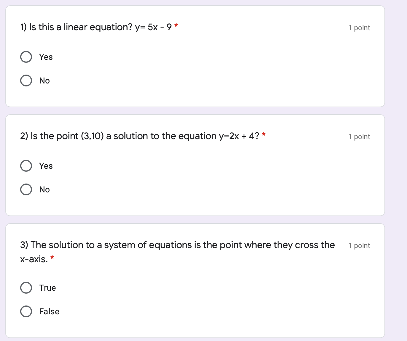 Questions in the following pictures: 1) Is this a