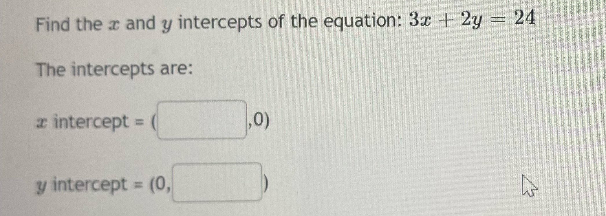 My I get some help with this problem? Find the x