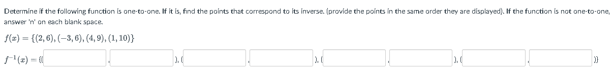 Determine if the following function is