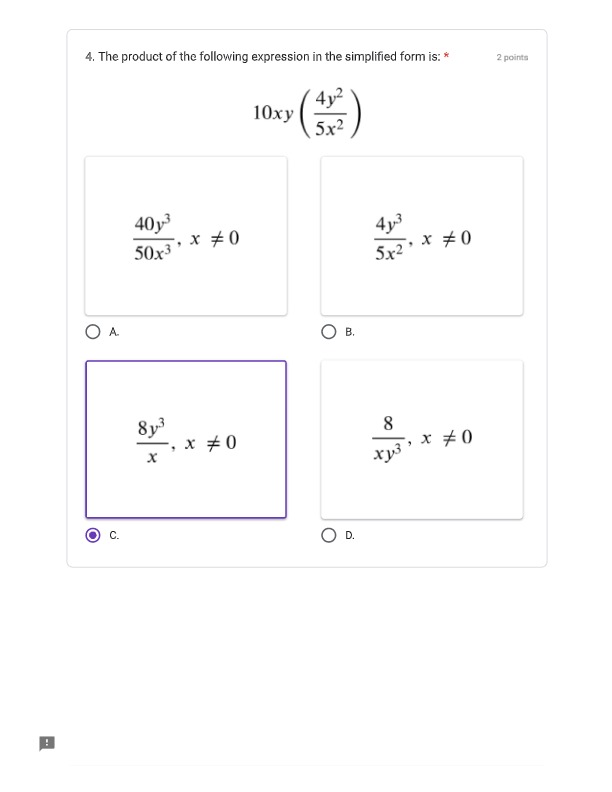 Each question in Part A is worth 2 marks. Read