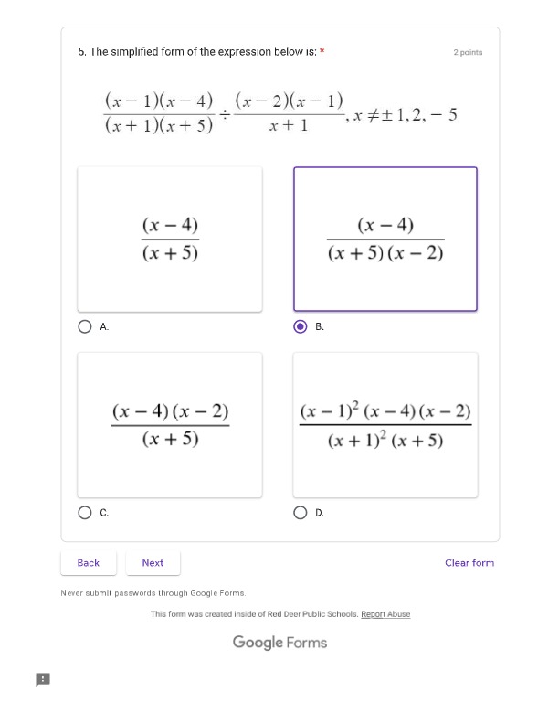 Each question in Part A is worth 2 marks. Read