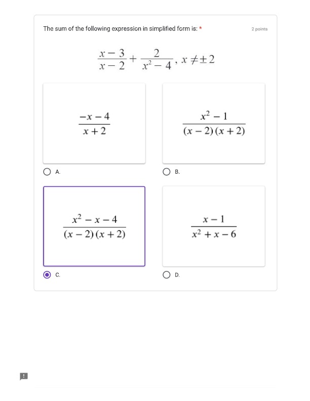 Each question in Part A is worth 2 marks. Read