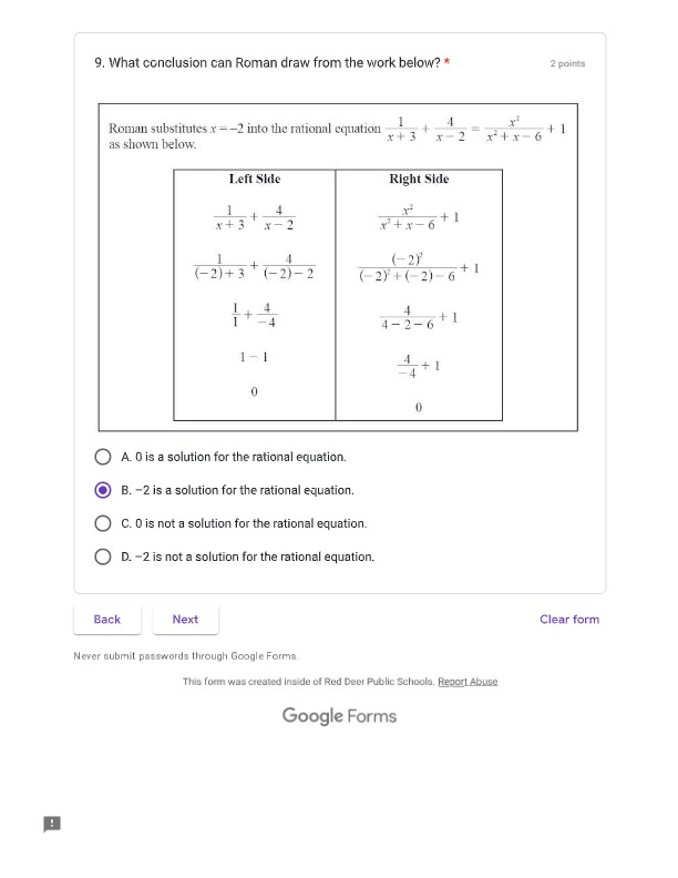 Each question in Part A is worth 2 marks. Read