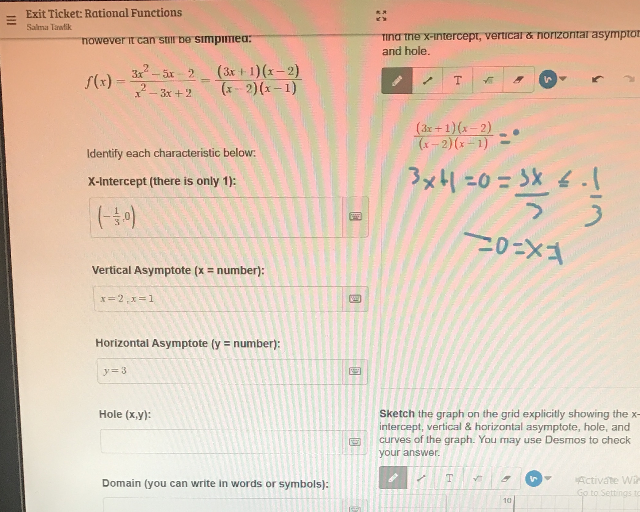 I would also like the range and for you to show