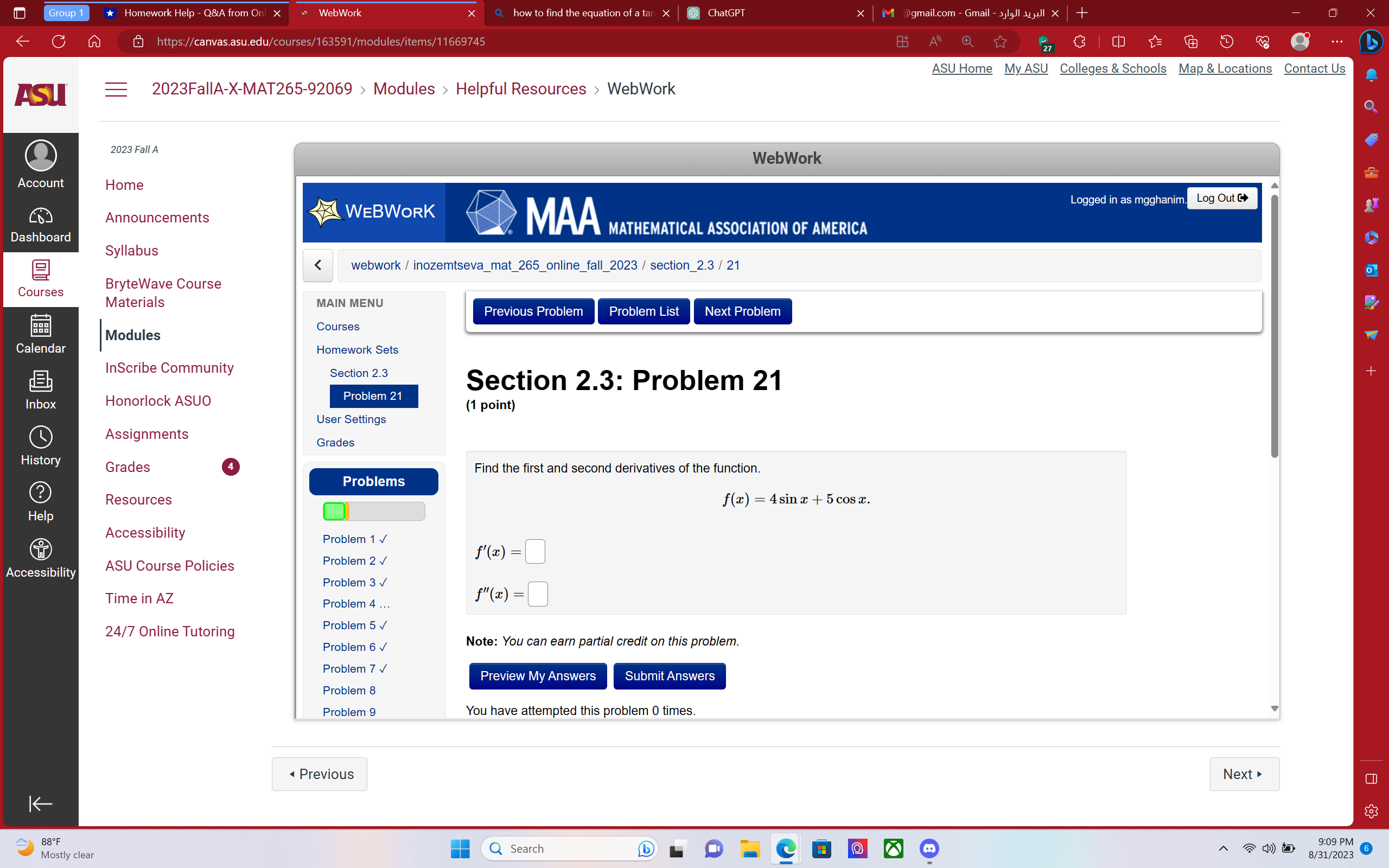 Group 1 Homework Help - Q&A from Onl x WebWork x