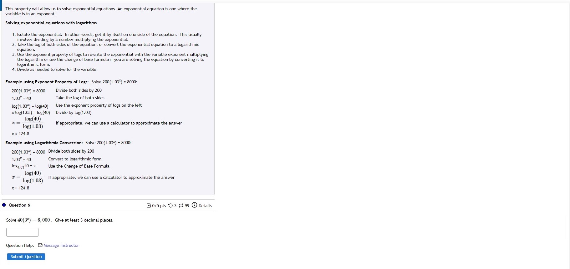 There are 3 questions here thanks This property