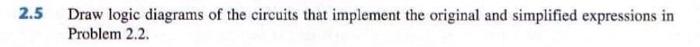 In answering the 2.2, just answer the a,c,d.