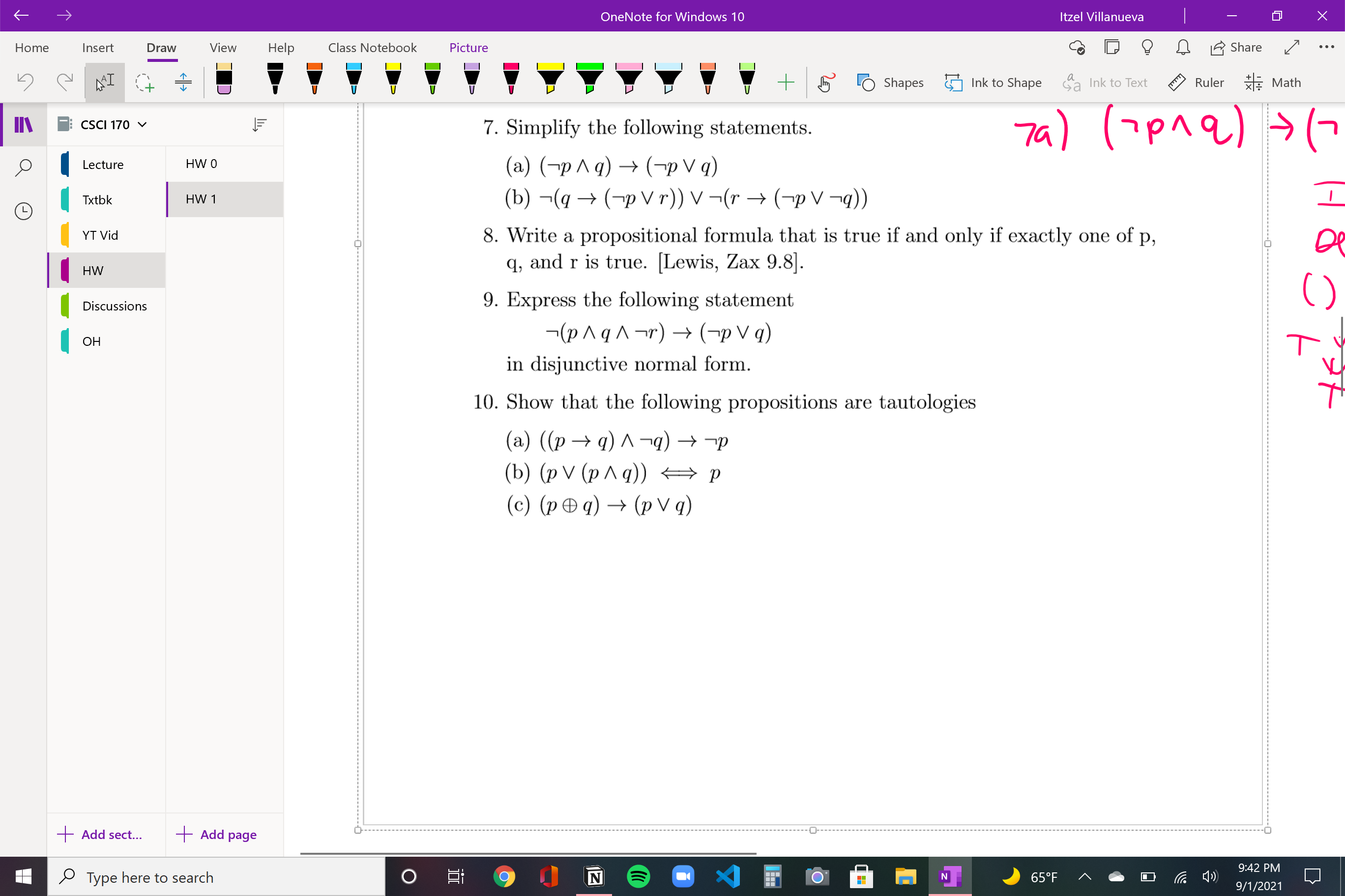 can you do number 9 please OneNote for Windows 10