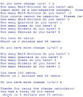 Do you have change (1) 7 7 How many