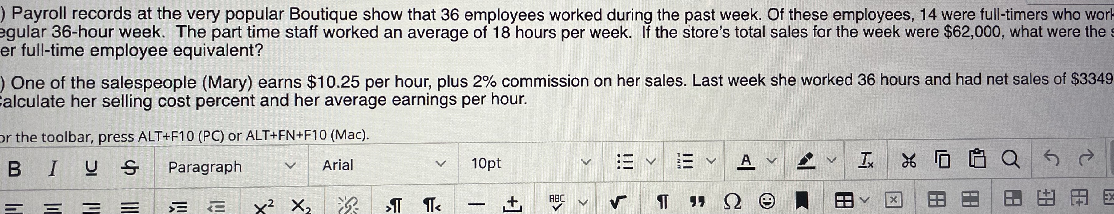 please let me know if you have any questions.