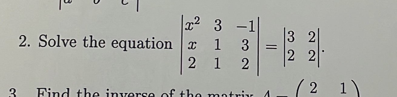 3 - 1 2 2. Solve the equation x 1 3 = 2 2 2 1 2 (