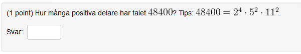 How many positive divisors does the number 48400