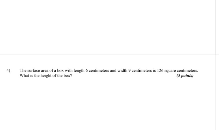 Solve and show all work please 4) The surface