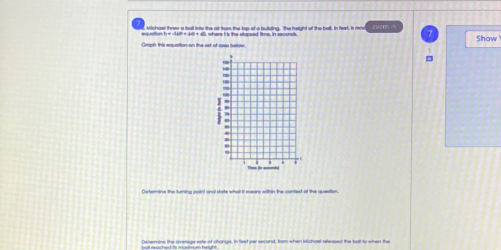 Where zoom is covering it says Is modeled by the