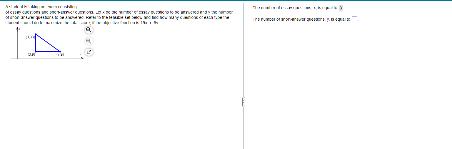 Solve the following linear programming problem.