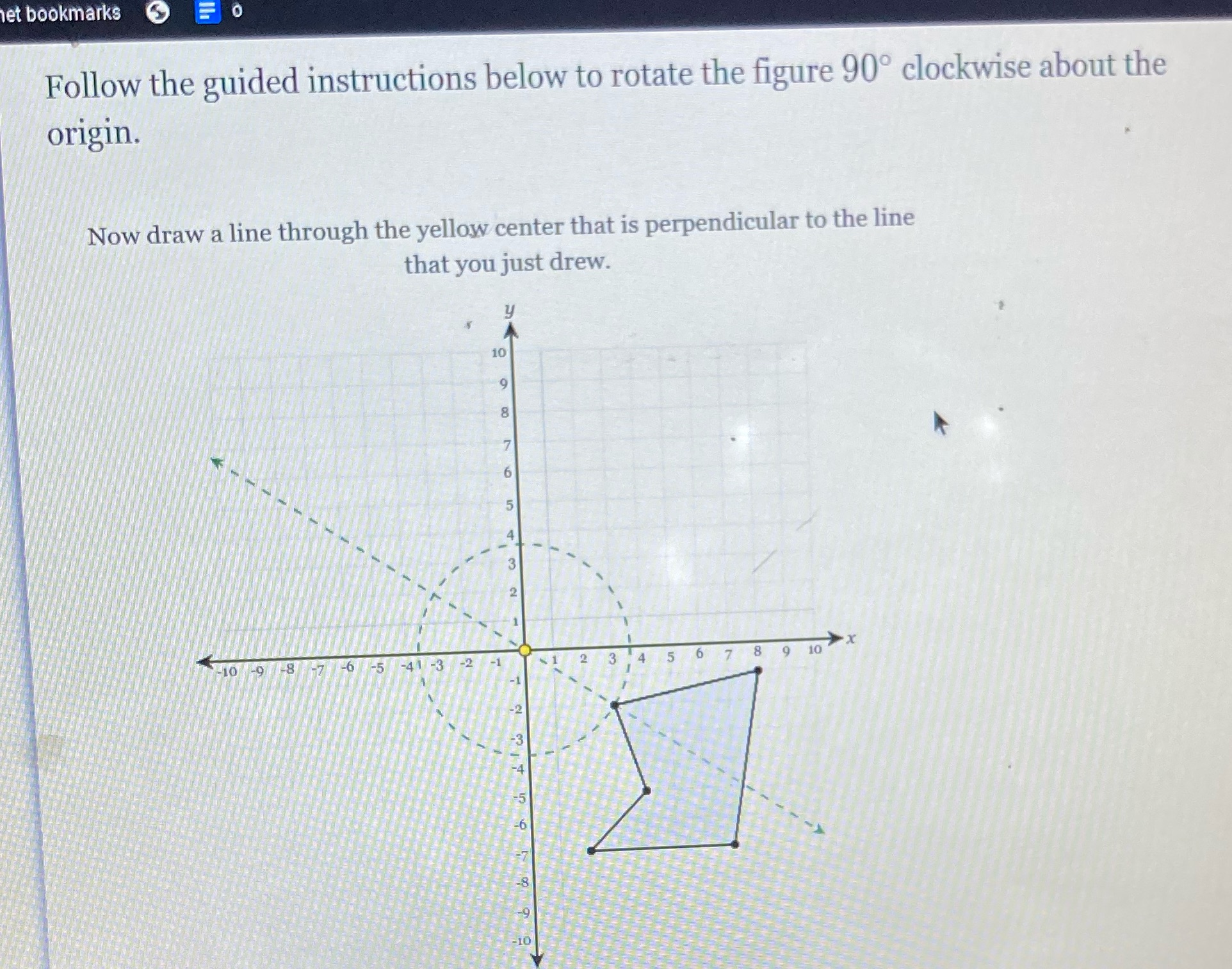 et bookmarks Follow the guided instructions below