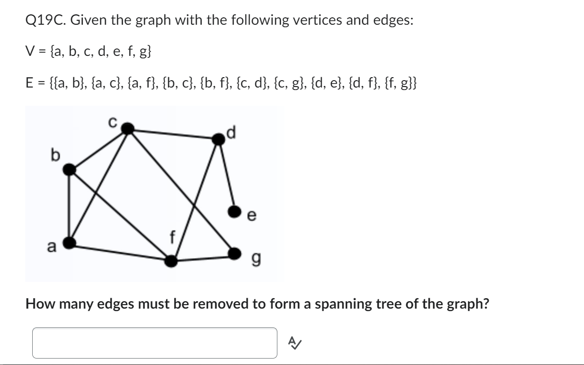 Question 1 (3 points) Q12A. Assess whether the