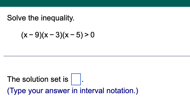 MUST SHOW CALCULATIONS: The solution is x = :l.
