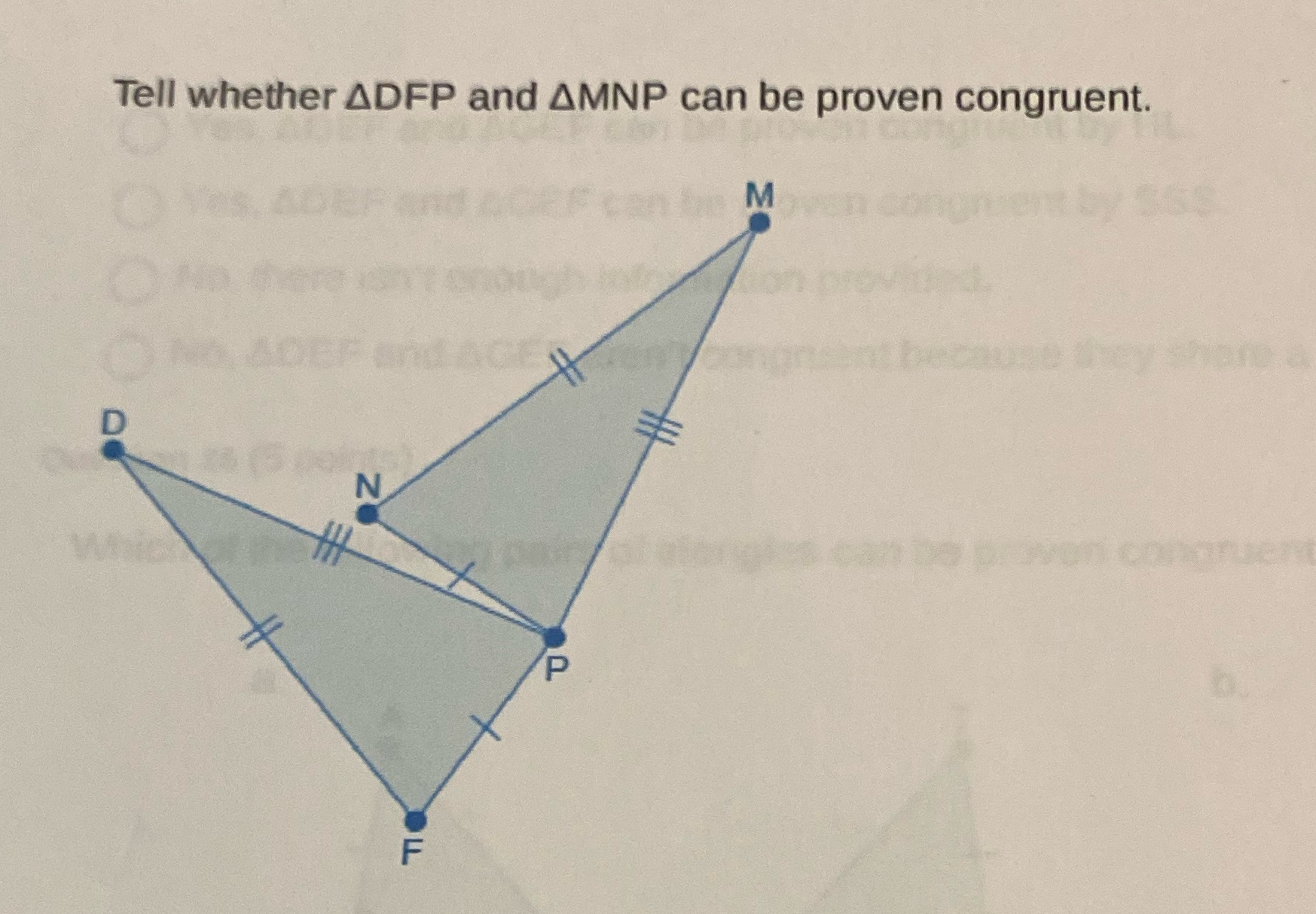 Tell whether ADFP and AMNP can be proven