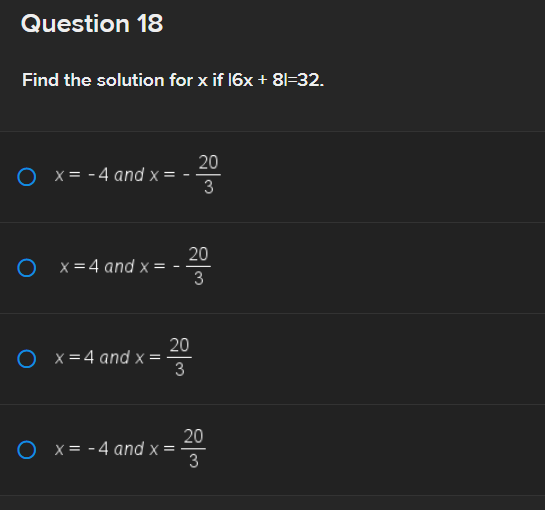 Question 3 Imagine that 73! + E : 36 and y = 2x +