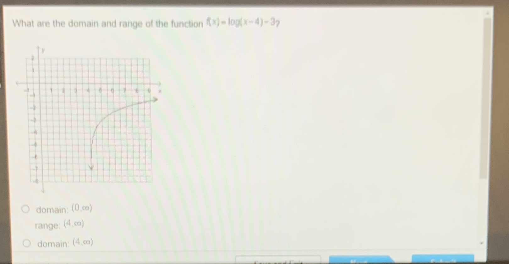 What are the domain and range of the function