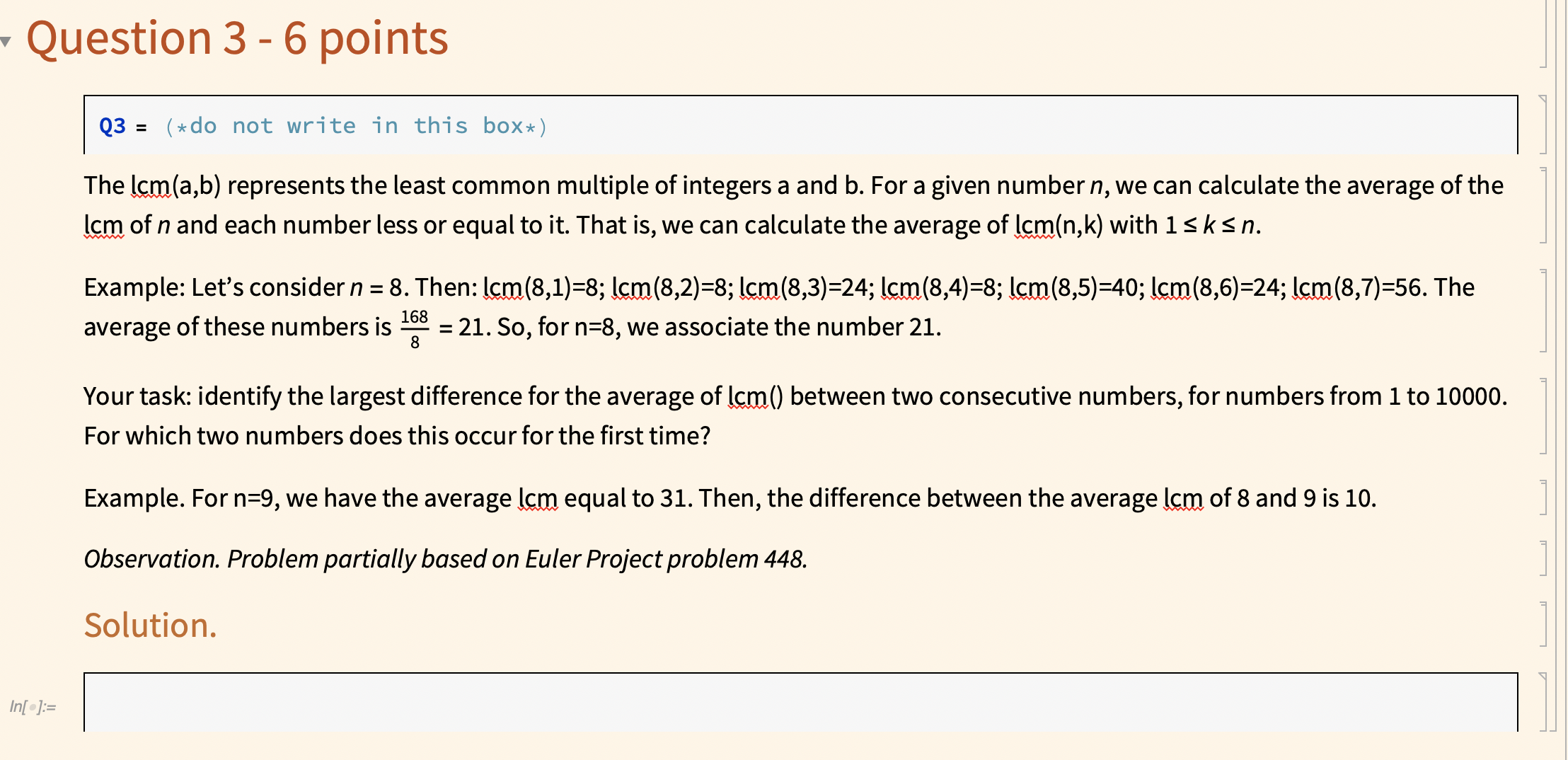 Please answer in Wolfarm Mathematica language v