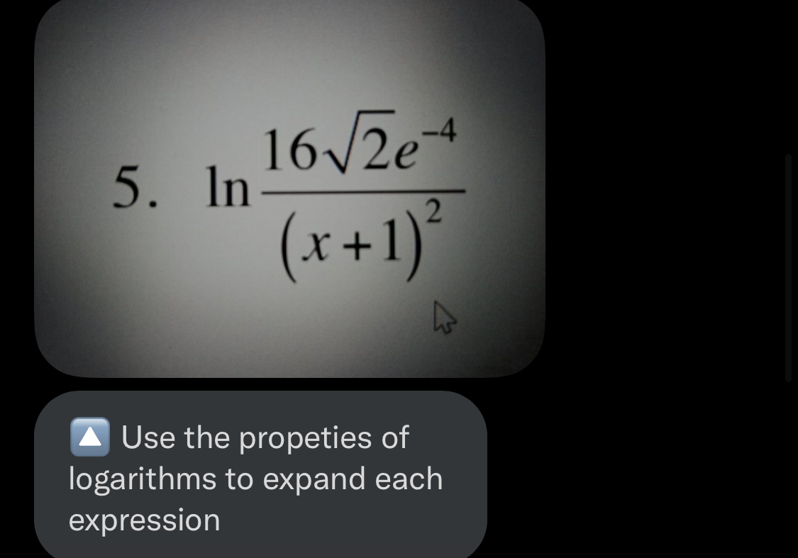 Handwritten then box the final answers 162e-4 5.
