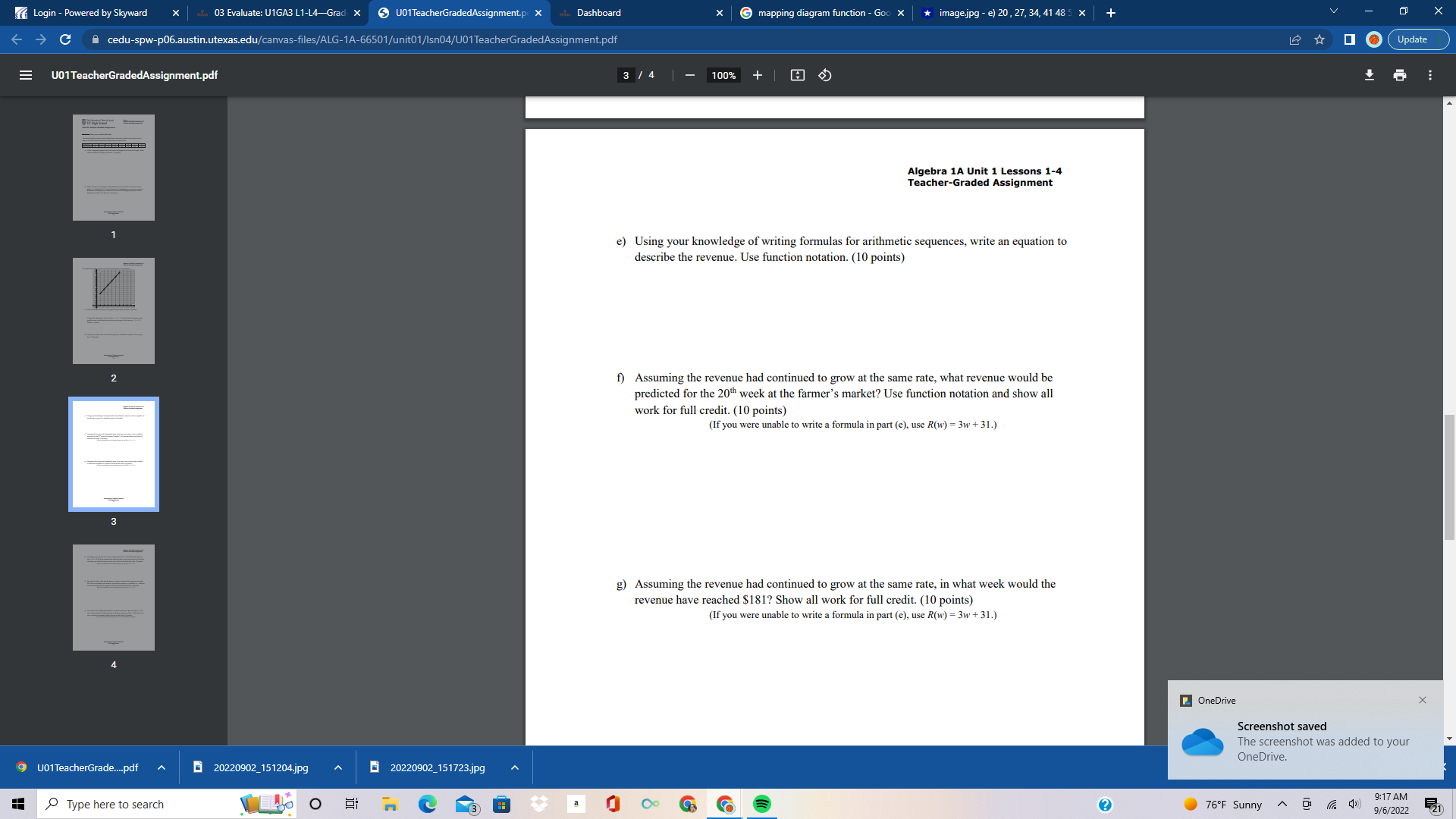 Login - Powered by Skyward wiw 03 Evaluate: U1GA3