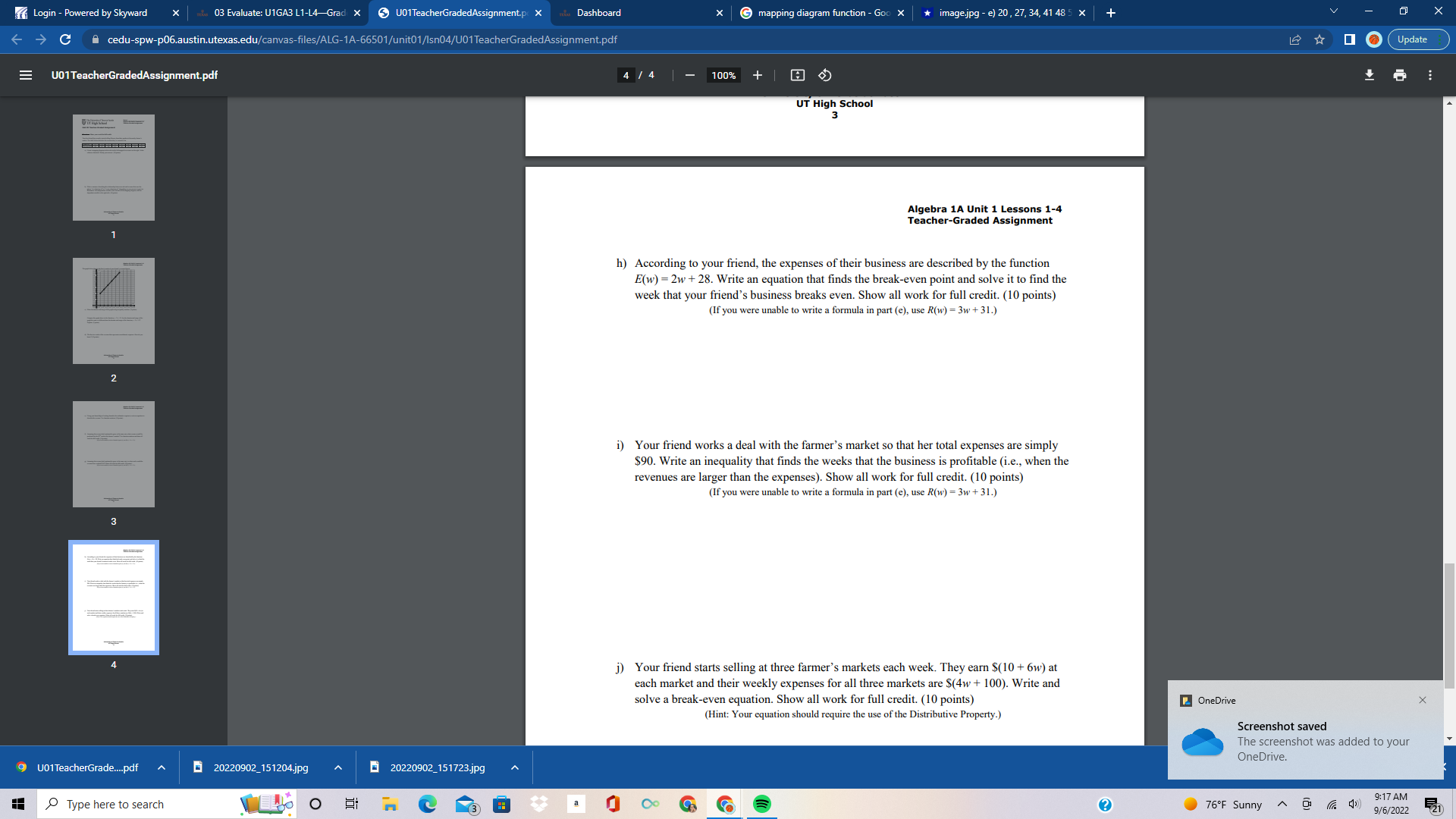 Login - Powered by Skyward wiw 03 Evaluate: U1GA3