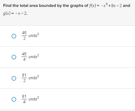 Find the total area bounded by the graphs of f(x)