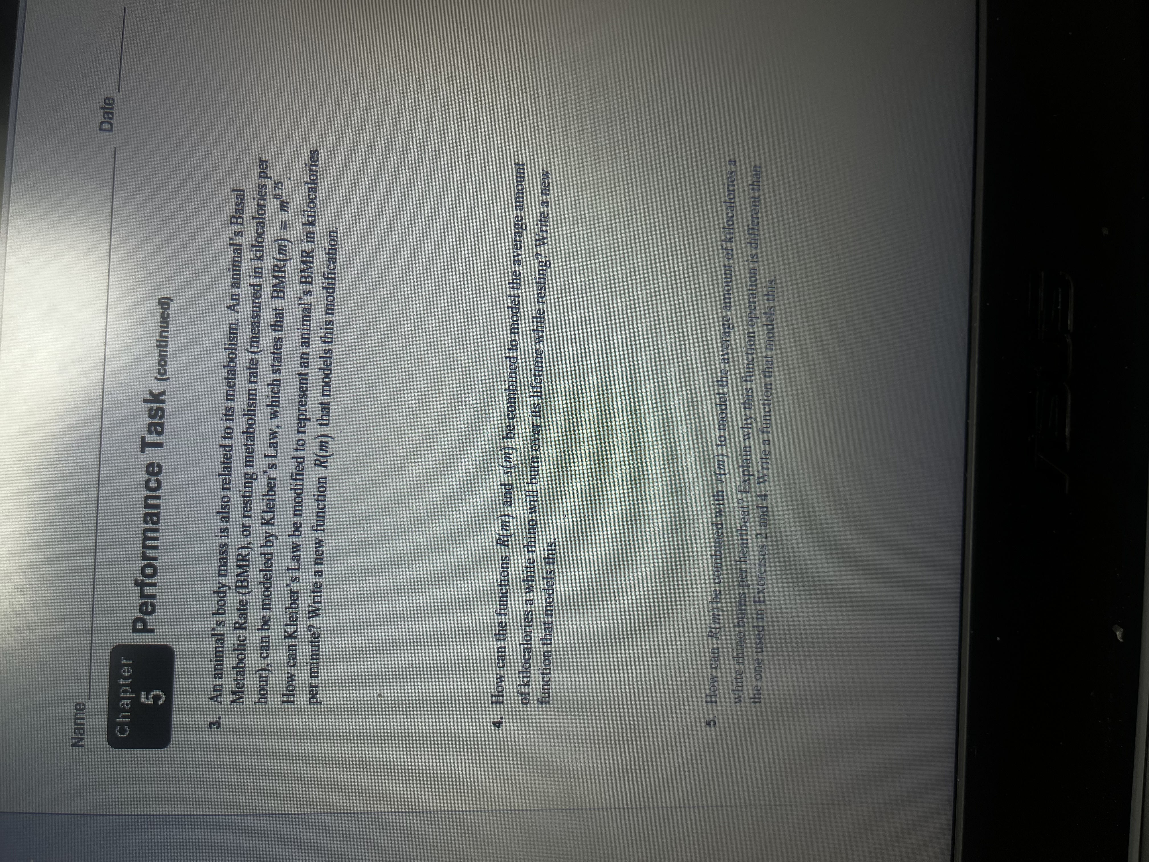 show work for each question if needed please. 1-5