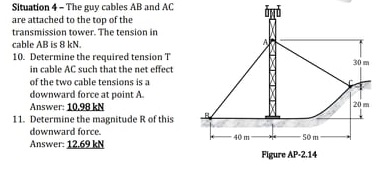 see attach, d0 ur best. Situation 4 - The guy