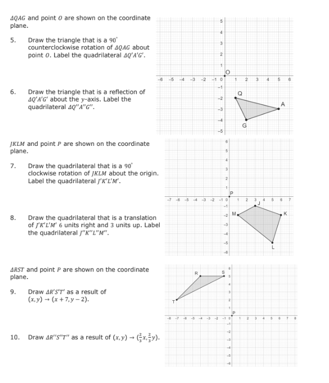 GEOMETRY UNIT 6 LESSON 5 PRACTICE / Unit 6,