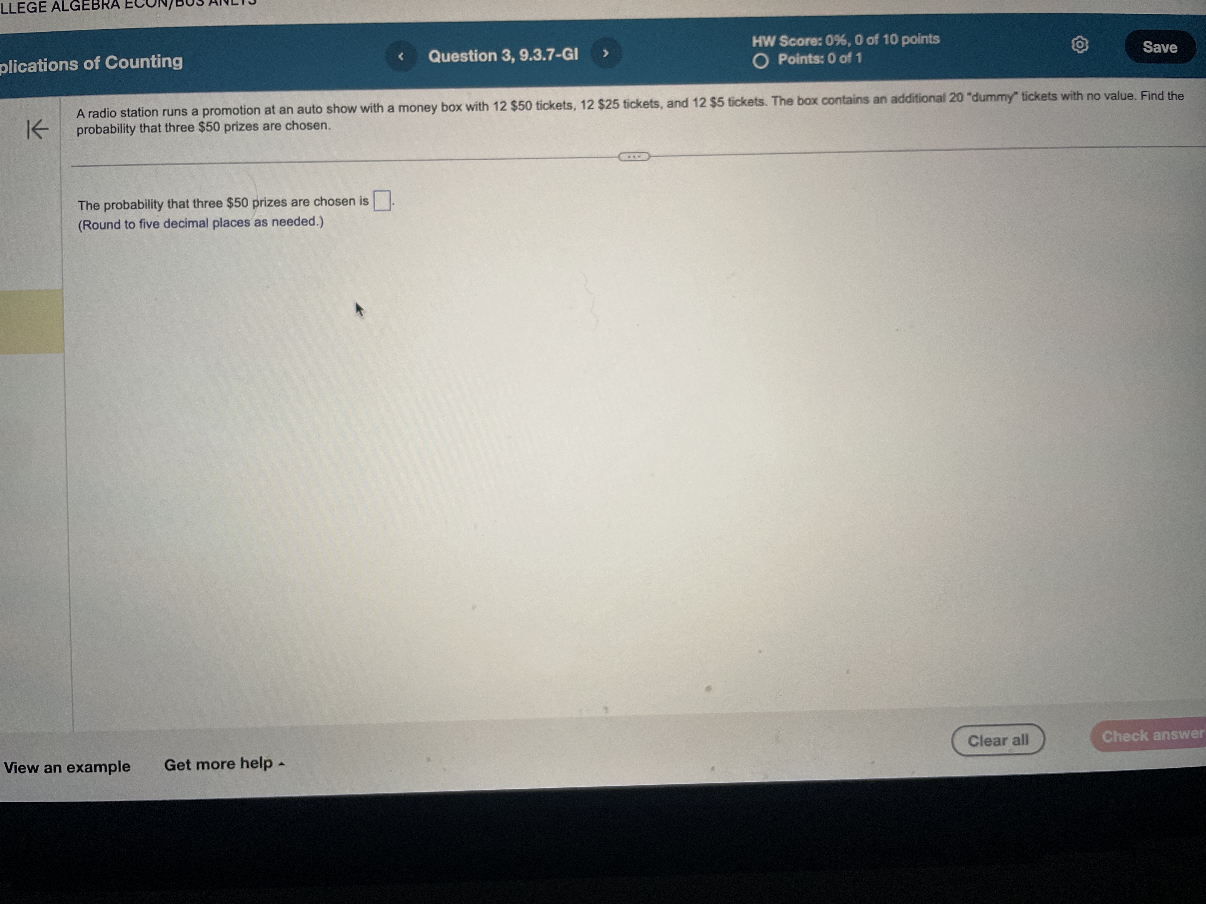 LLEGE ALGEBRA ECON/BUS ANLYS 11/30/22 4:57 PM