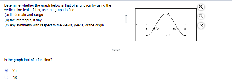 \f{it A- The domain is CI. The range is El. [Type